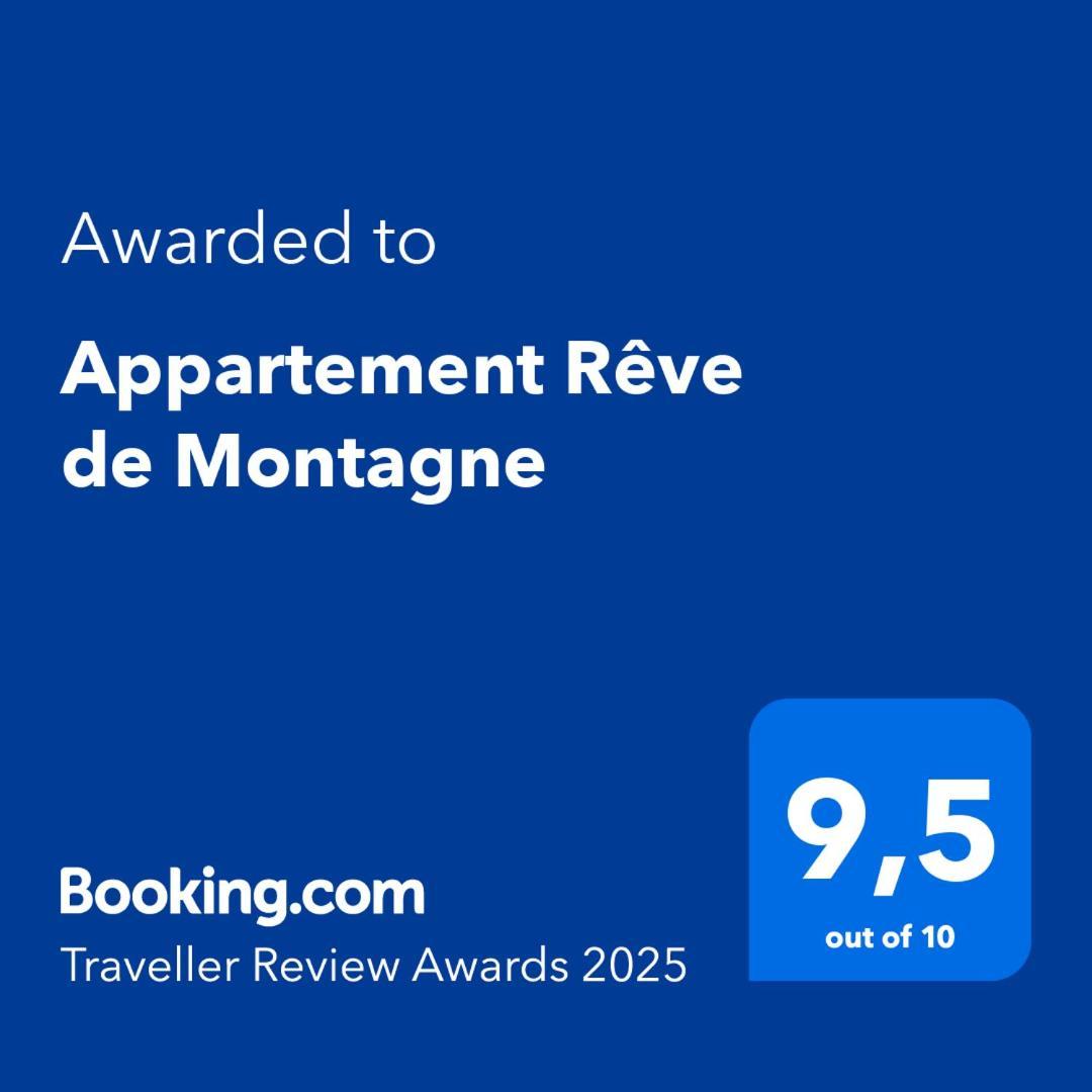 Appartement Reve De Montagne Samoëns Buitenkant foto